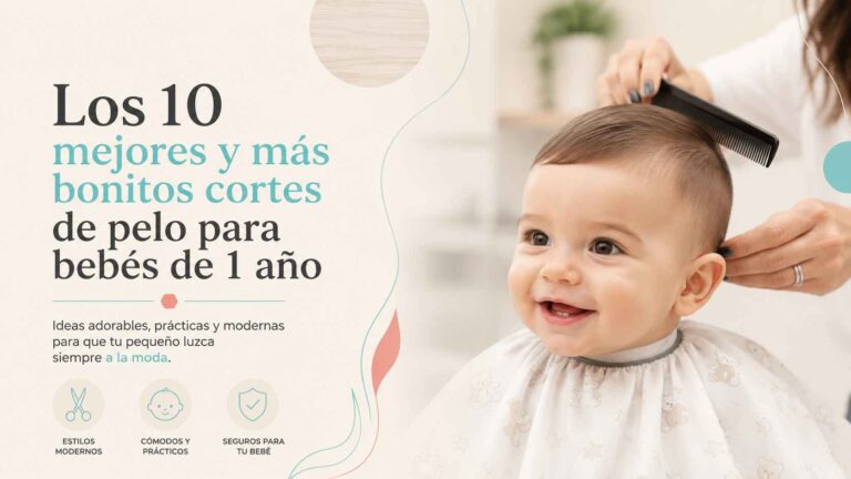 Corte de pelo para un bebé de un año