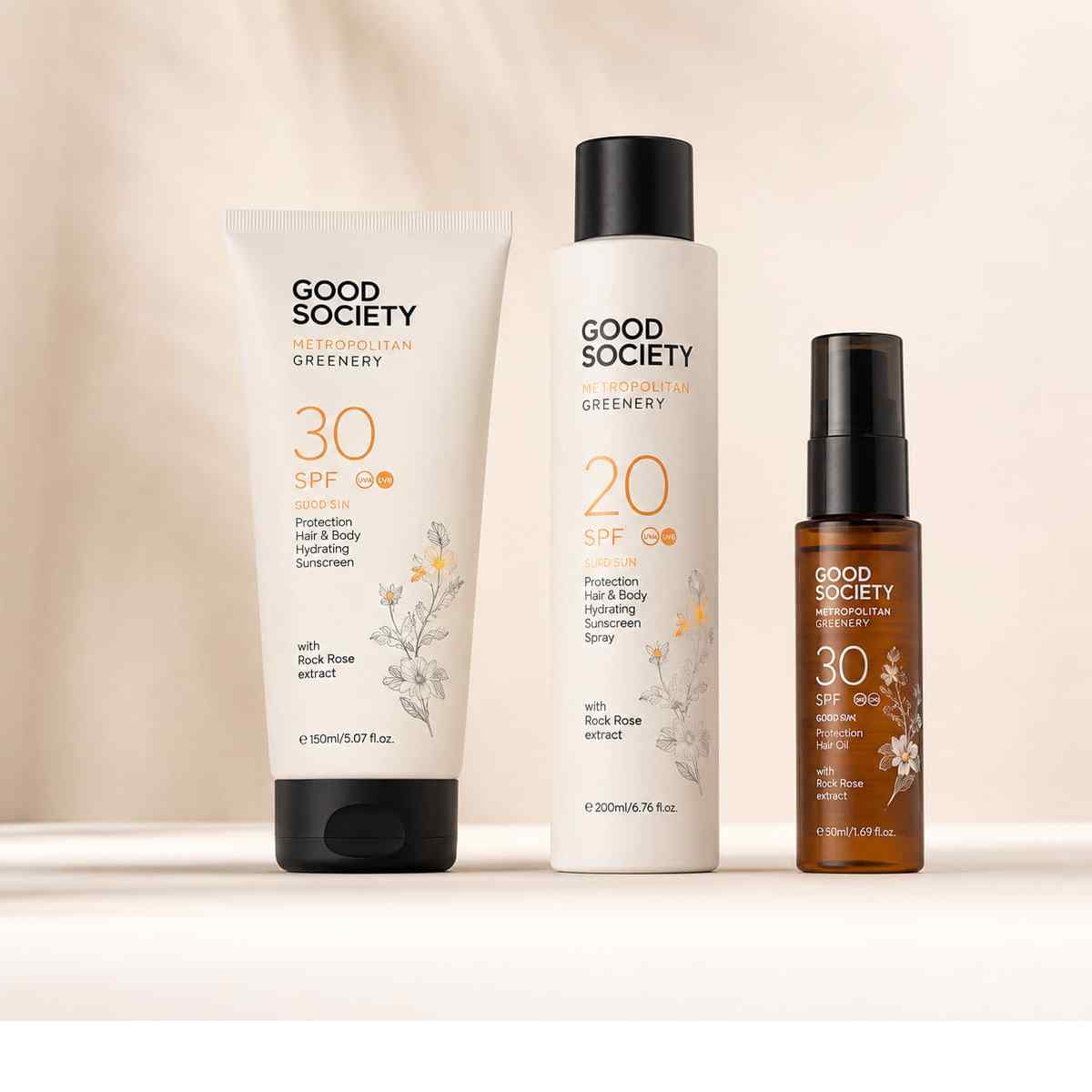 Kit Artègo Good Society 30 Beauty Sun con champú, acondicionador, aceite protector, bolso y neceser de regalo en Campvel Alfafar.