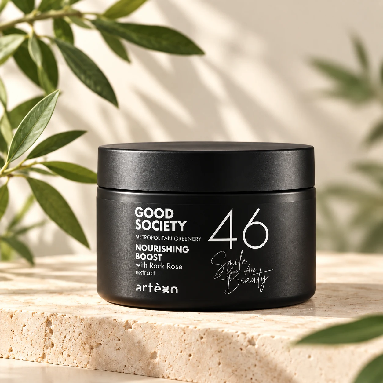 Artègo Good Society 46 Nourishing Boost Mask 500 ml en imagen comercial