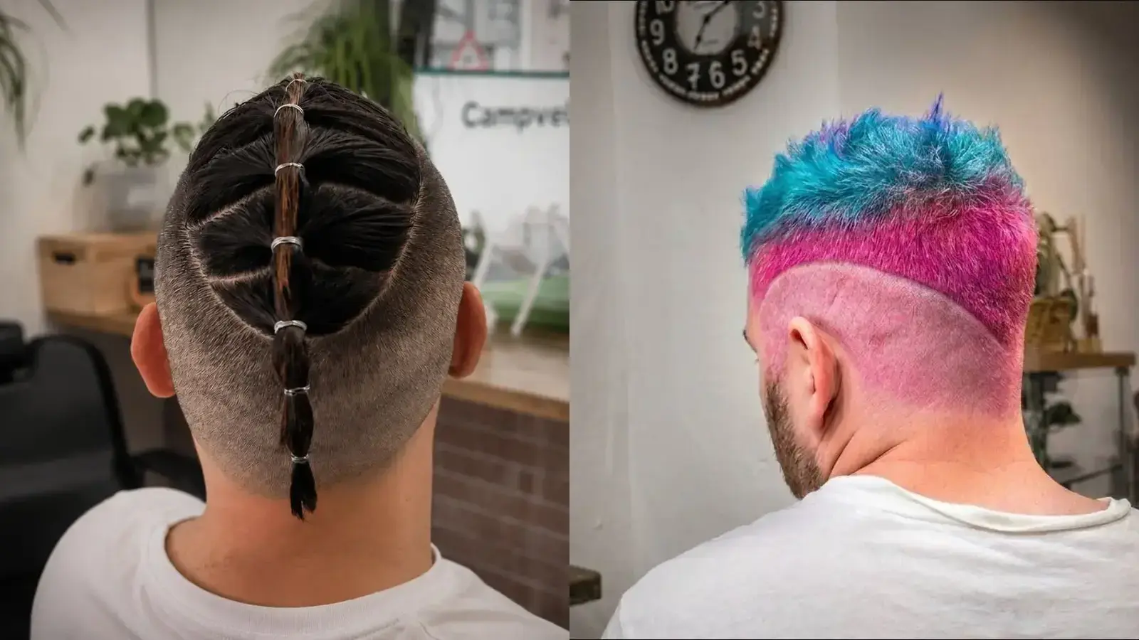 Dos estilos masculinos reales realizados en CAMPVEL