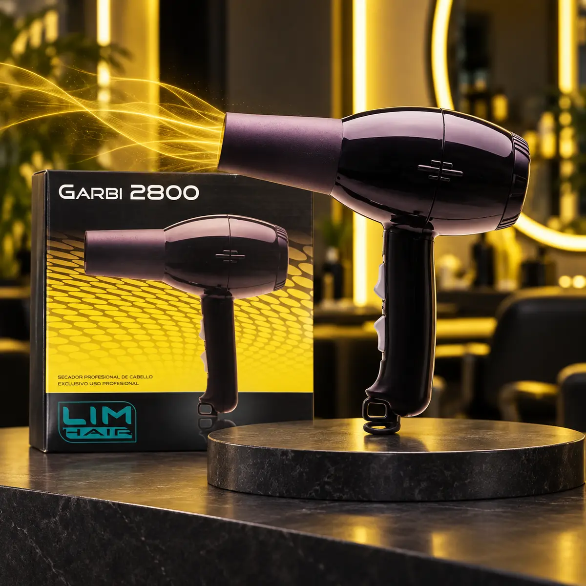 Secador profesional LIM Hair Garbi 2800 de 1850 W