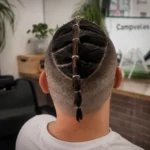 Trenzado masculino creativo realizado en CAMPVEL